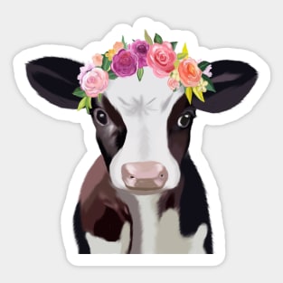 Baby Cow Sticker